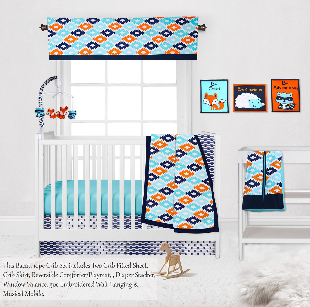 Aztec tribal sales baby bedding