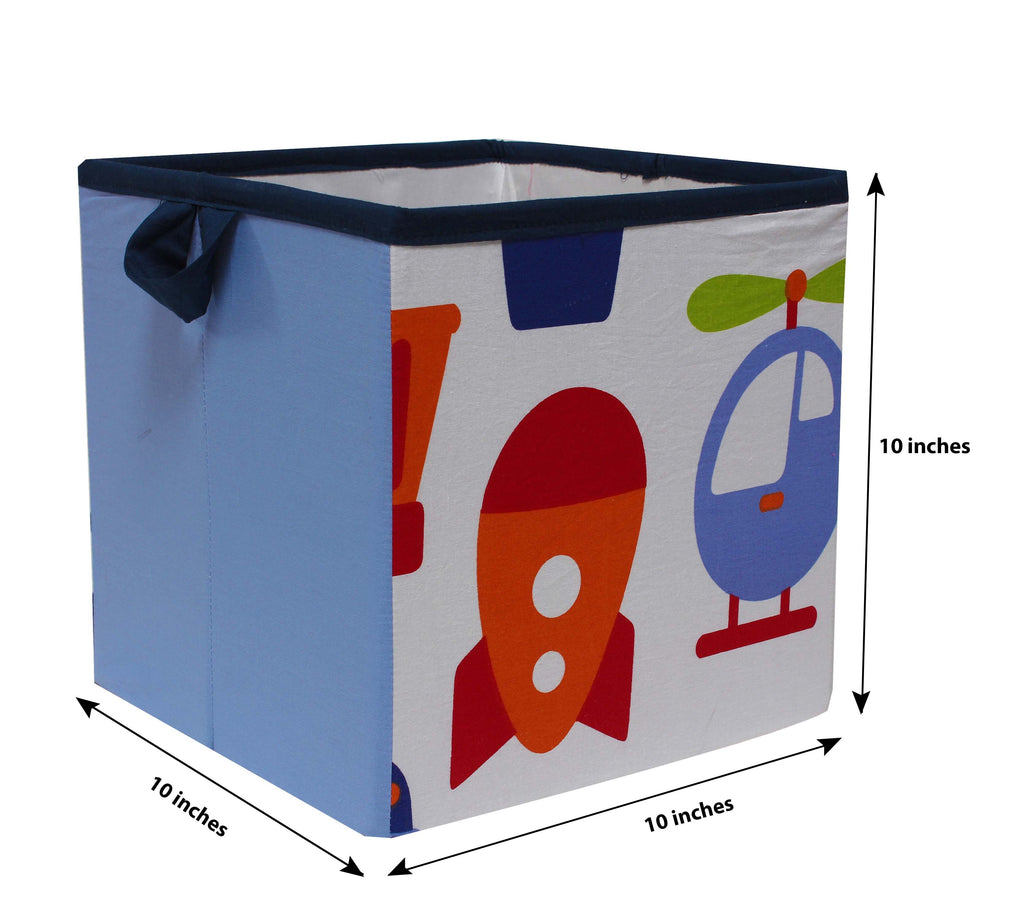 Bacati - Transportation, Boys Nursery Kids Storage. Blue/Navy/Orange/Red/Green - Bacati - Nursery/Kids Storage - Bacati
