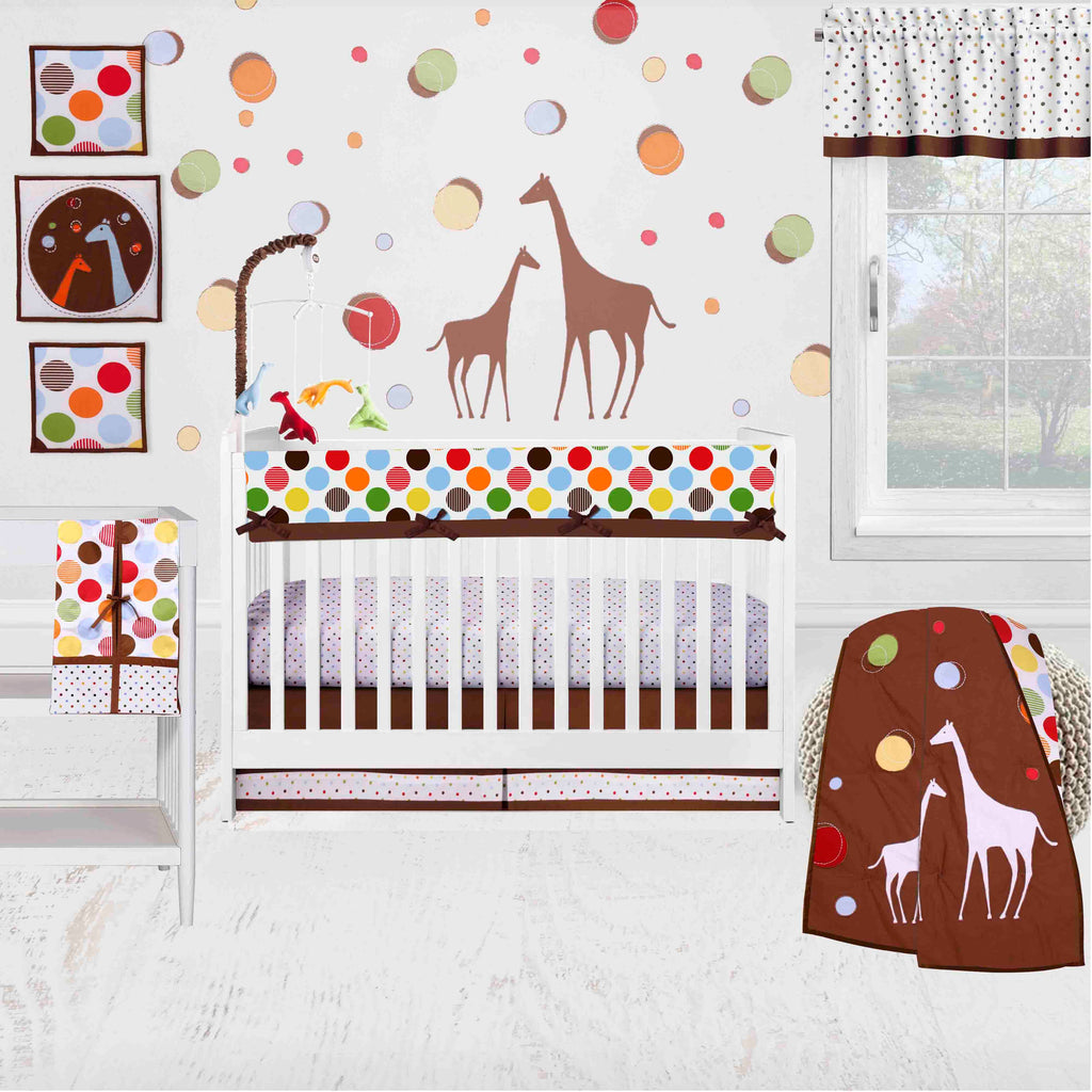 Baby & Me mom mother multicolor neutral Giraffe Orange Green Blue Red Brown
