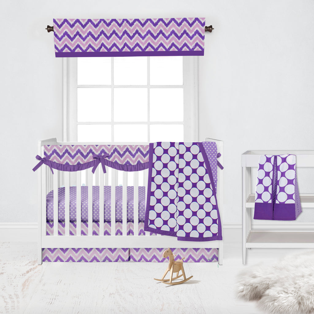 Mix N Match Ikat Chevron/Dots, Purple/Lilac