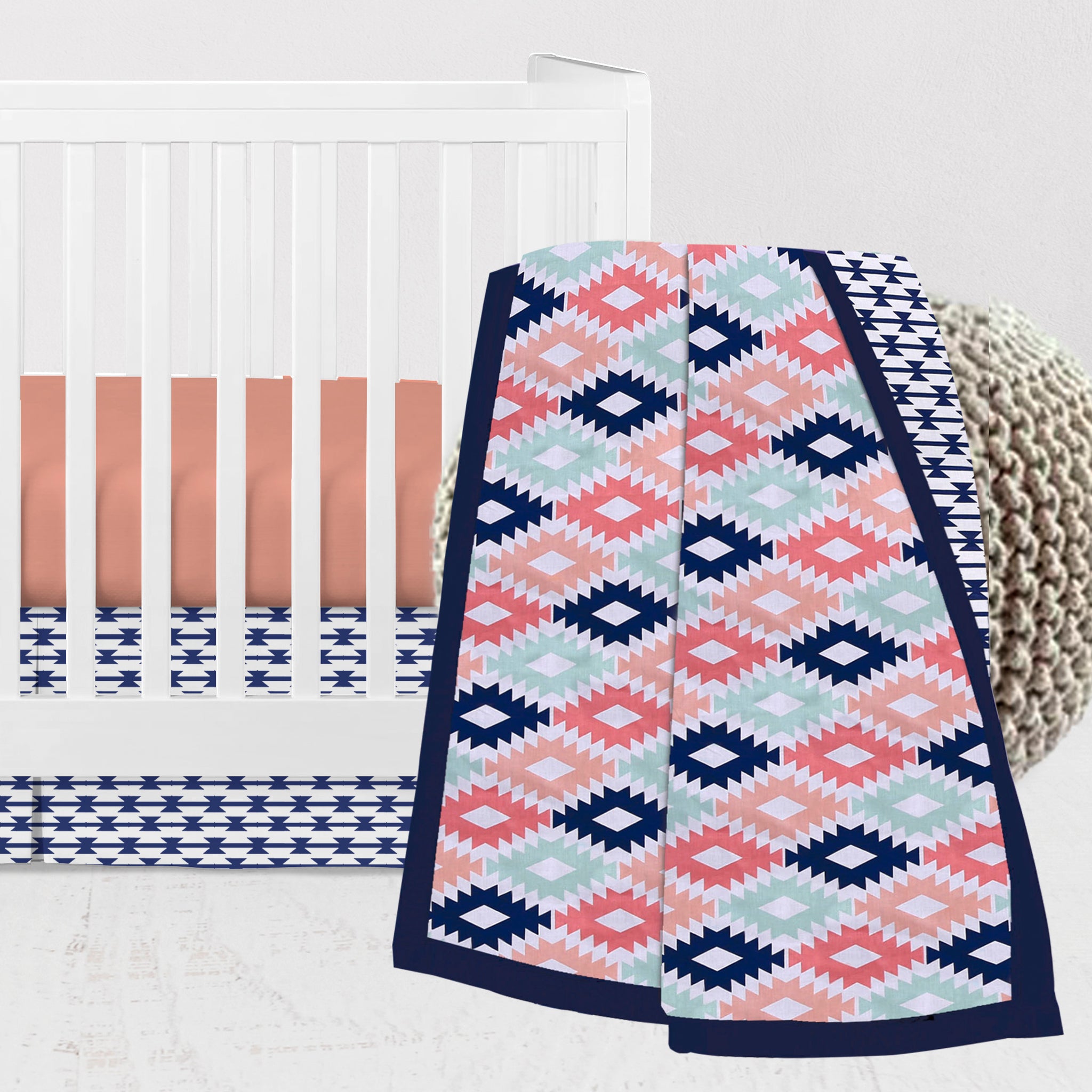 Coral baby bedding sets shop