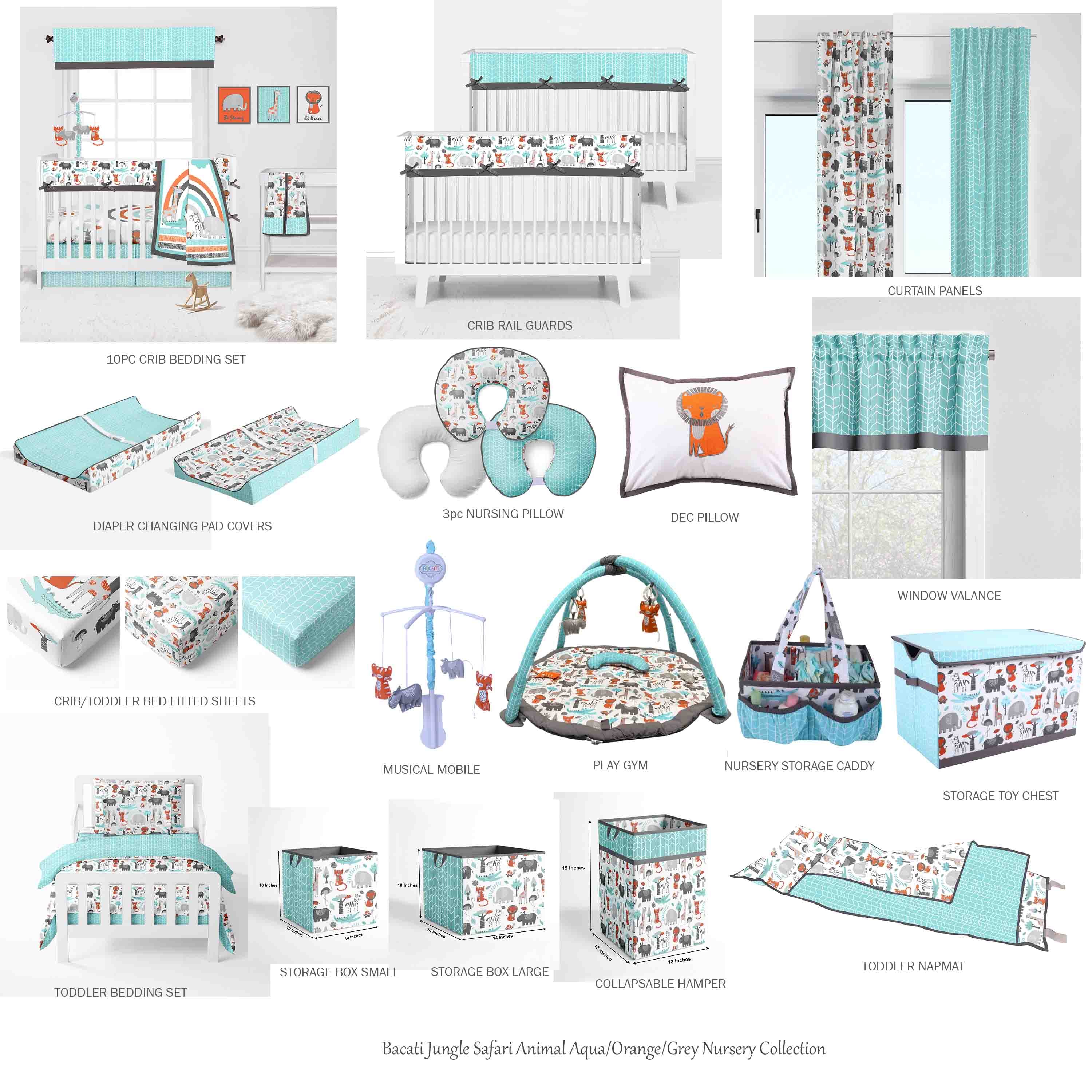 Turquoise crib bedding hotsell