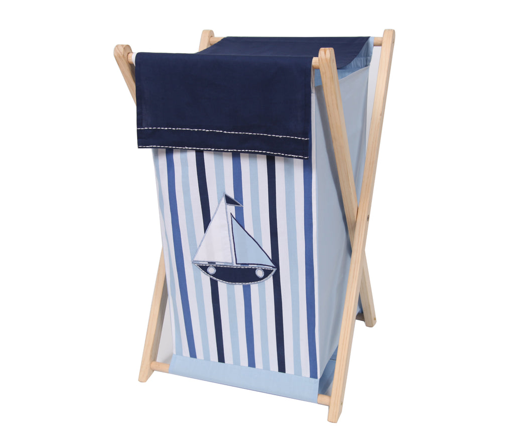 Bacati - Little Sailor, Nursery Kids Storage Items, Blue/Navy - Bacati - Nursery/Kids Storage - Bacati