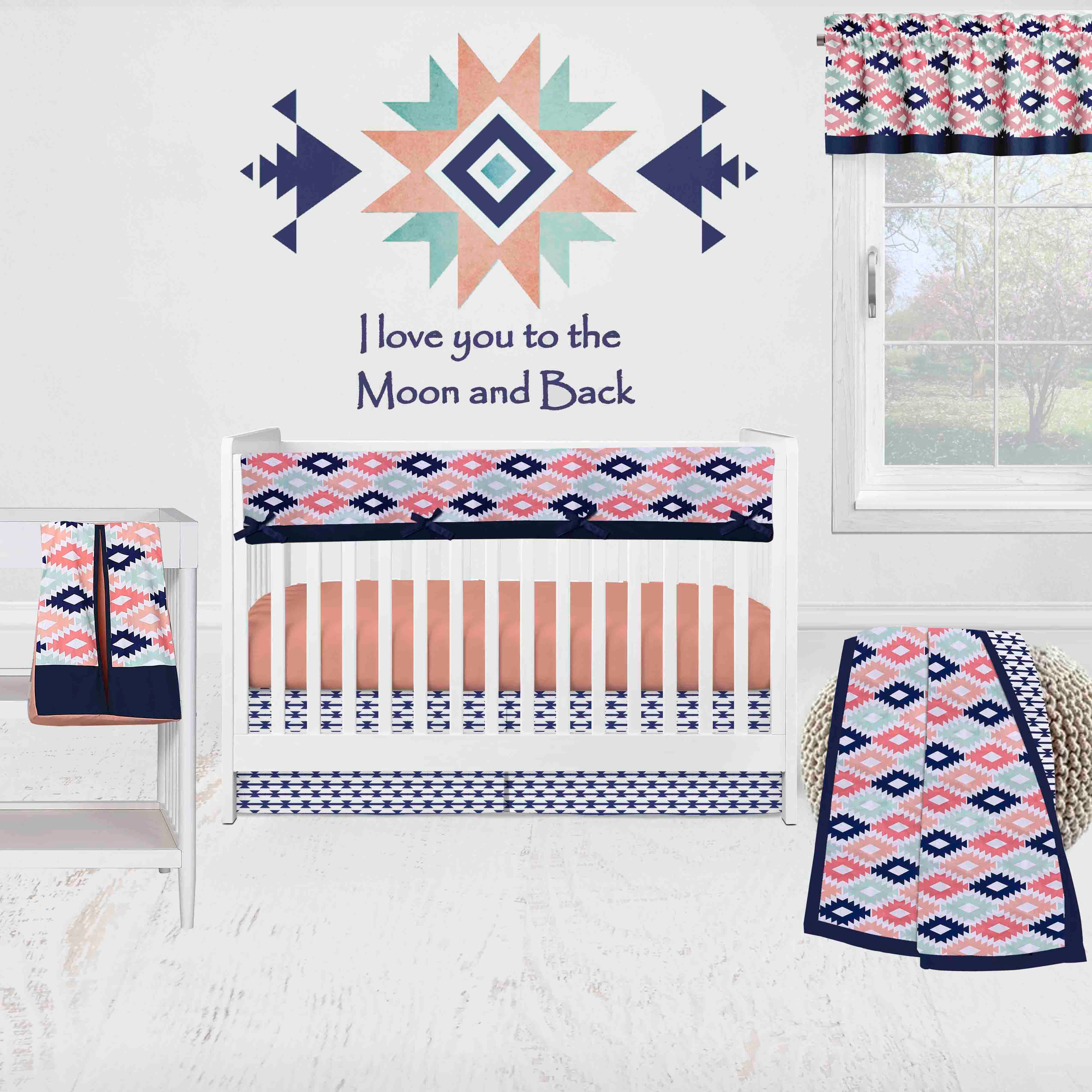 Aztec baby bedding deals