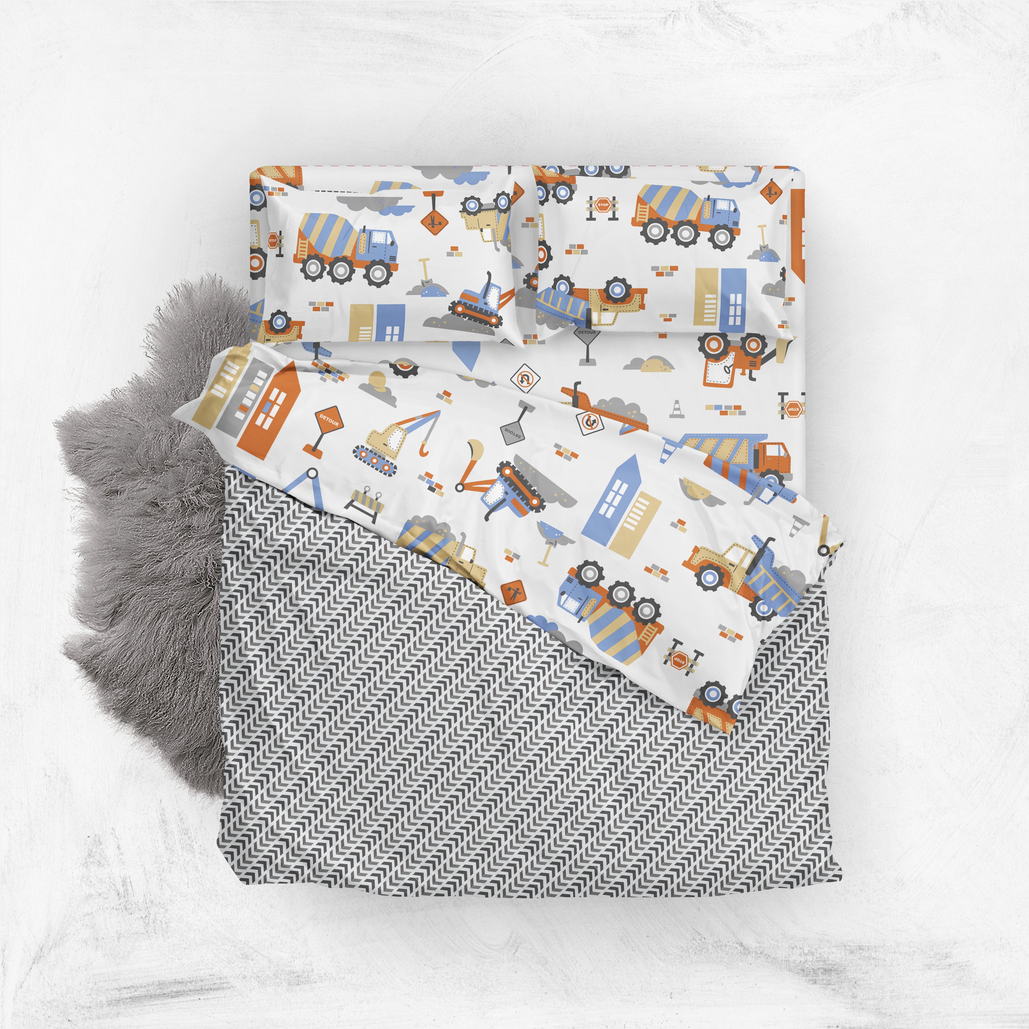 Construction sheet deals set full