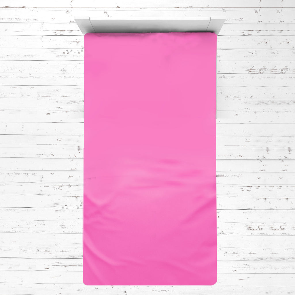 Bacati - Girls 4 pc Toddler Bedding/3 pc Sheet Set 100% Cotton Percale, Damask, Pink/Fuchsia/Chocolate - Bacati - 4 pc Toddler Bedding Set - Bacati
