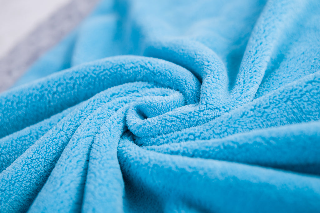 Embroidered Plush Blanket, Elephants Aqua/Mint/Grey with Multiple Options - Bacati - Embroidered Plush Blanket - Bacati