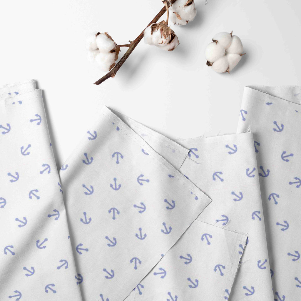 Bacati - Little Sailor Blue/Navy Boys Quilted Changing Pad Cover - Bacati - Changing pad cover - Bacati
