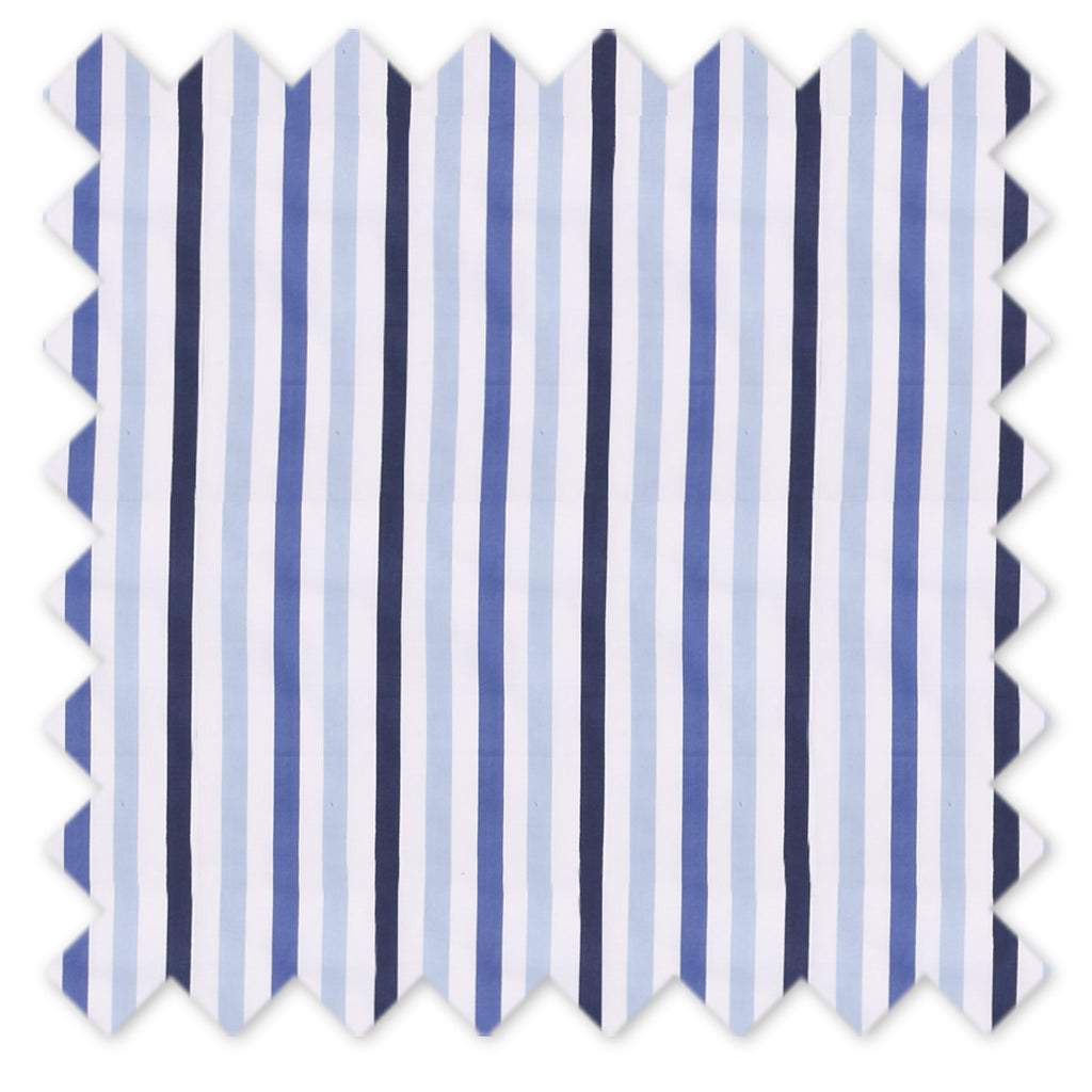 Little Sailor Blue/Navy Boys Quilted Changing Pad Cover - Bacati - Changing pad cover - Bacati