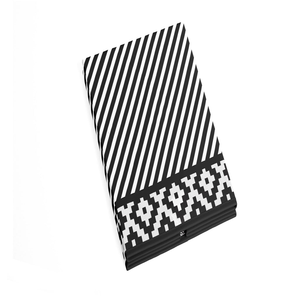 Bacati - Aztec Love Neutral Nursery Kids Storage Items, Black - Bacati - Nursery/Kids Storage - Bacati