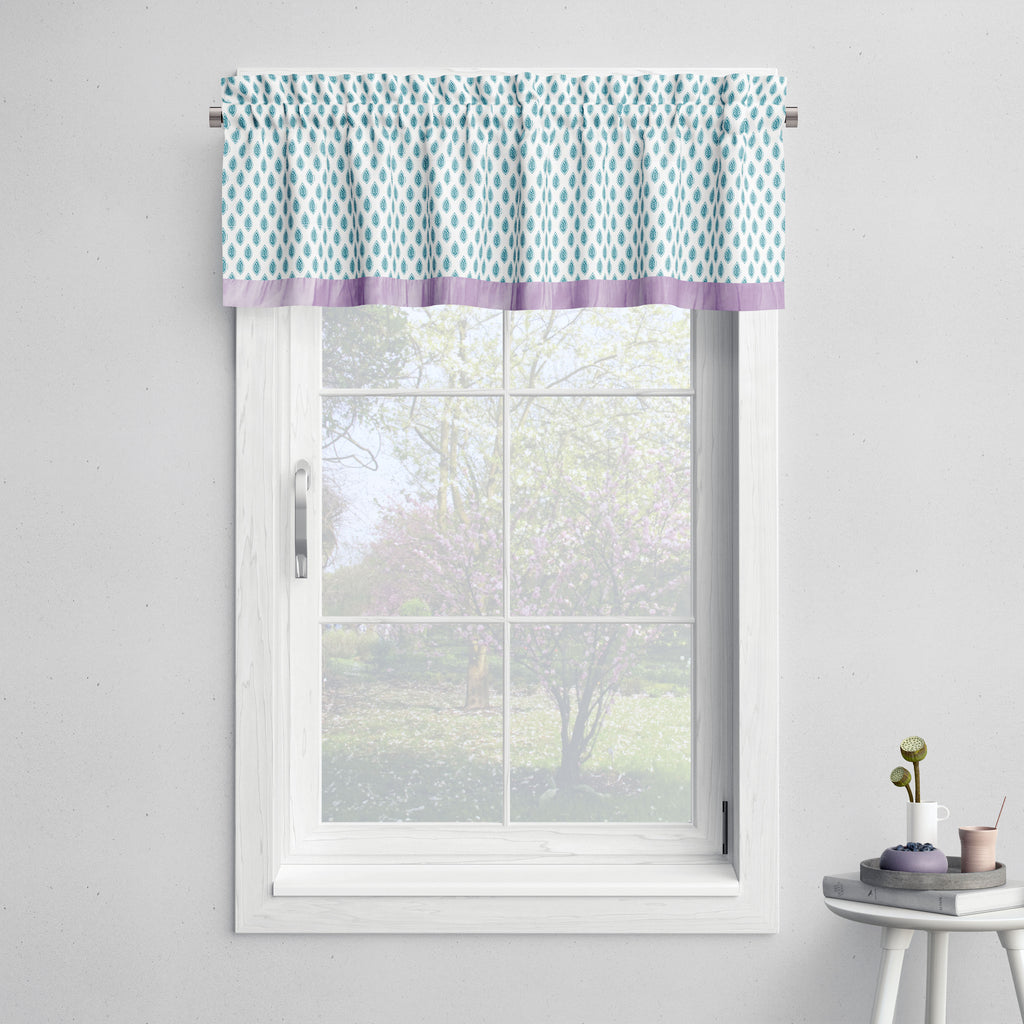 Bacati - Paisley Isabella Lilac/Purple/Aqua Girls Crib Bedding Set - Bacati - Crib Bedding Set - Bacati