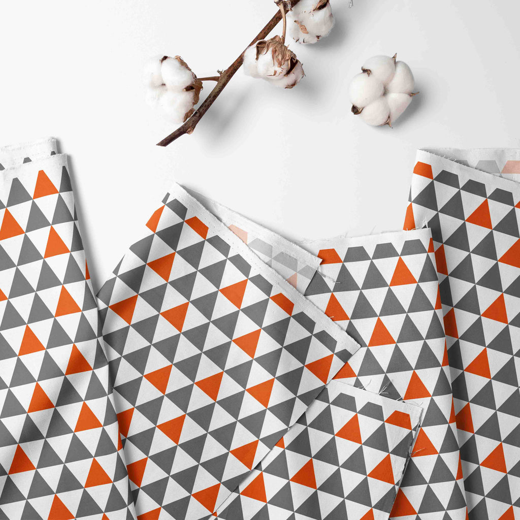 Bacati - Playful Fox Orange/Grey Neutral Quilted Changing Pad Cover - Bacati - Changing pad cover - Bacati