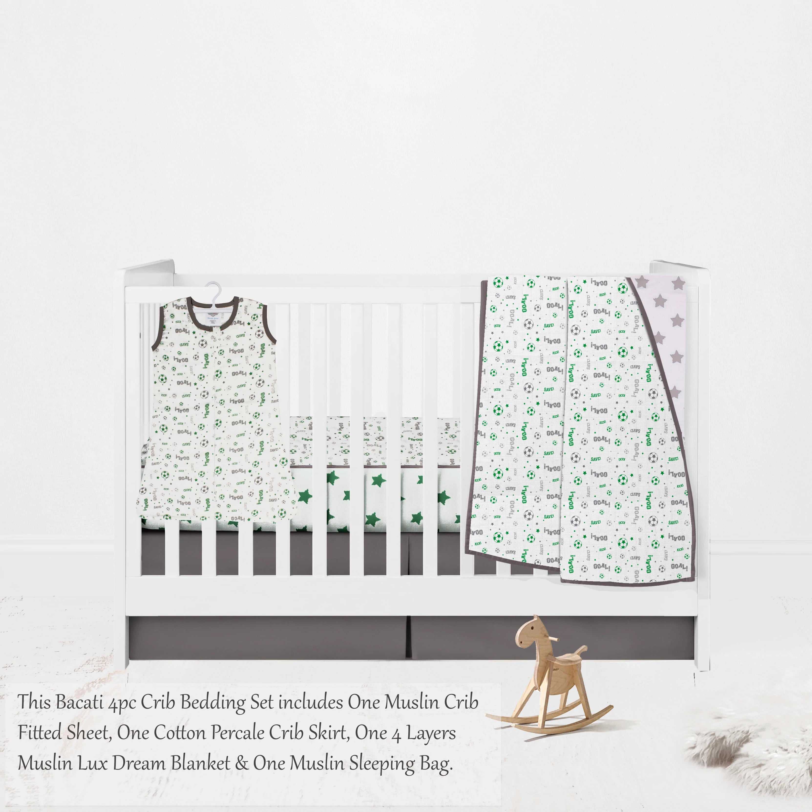 Soccer crib bedding hotsell