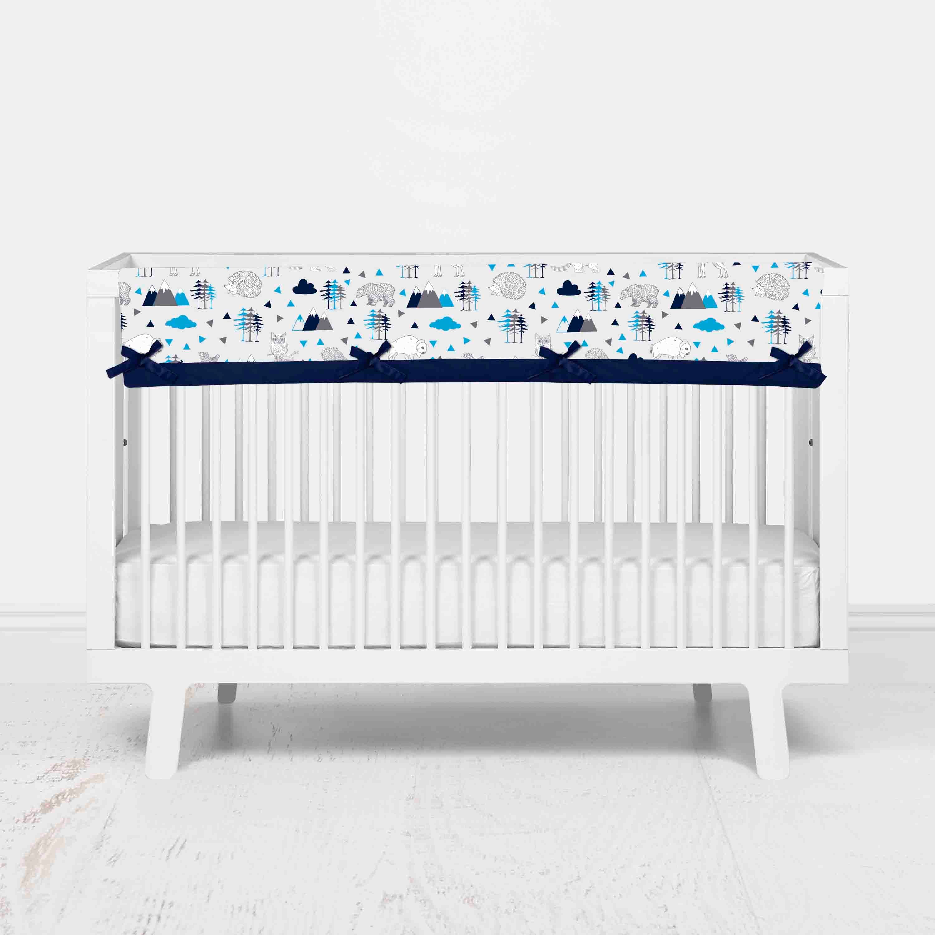 Silicone Cot Chew Guard Plastic Crib Rail Teething Guard Crib Rail